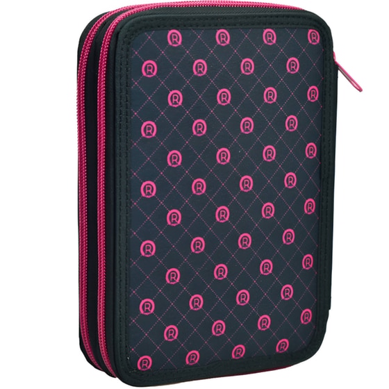 Κασετίνα Παραλληλόγραμμη Gim Rainbow High Διπλή image 1