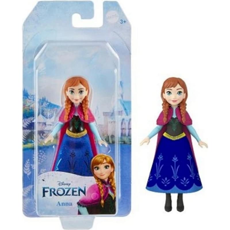 Μίνι Κούκλα Frozen Anna με μπλε (HLW97)