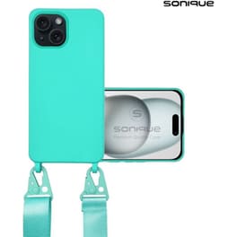 Θήκη  Apple iPhone 15 - Sonique Carryhang Με Strap - Γαλάζιο