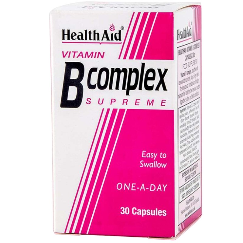 Health Aid Vitamin B Complex Supreme - 30 κάψουλες