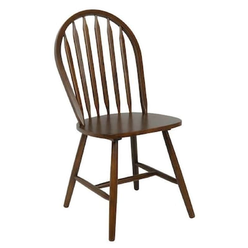 Καρέκλα Woodwell Ξύλινη Καρυδί Σετ 4 Τμχ – Καφέ