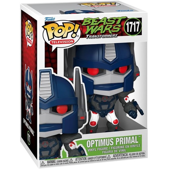 Funko Pop! Television: Beast Wars Transformers - Optimus Primal #1717 Vinyl Figure image 1