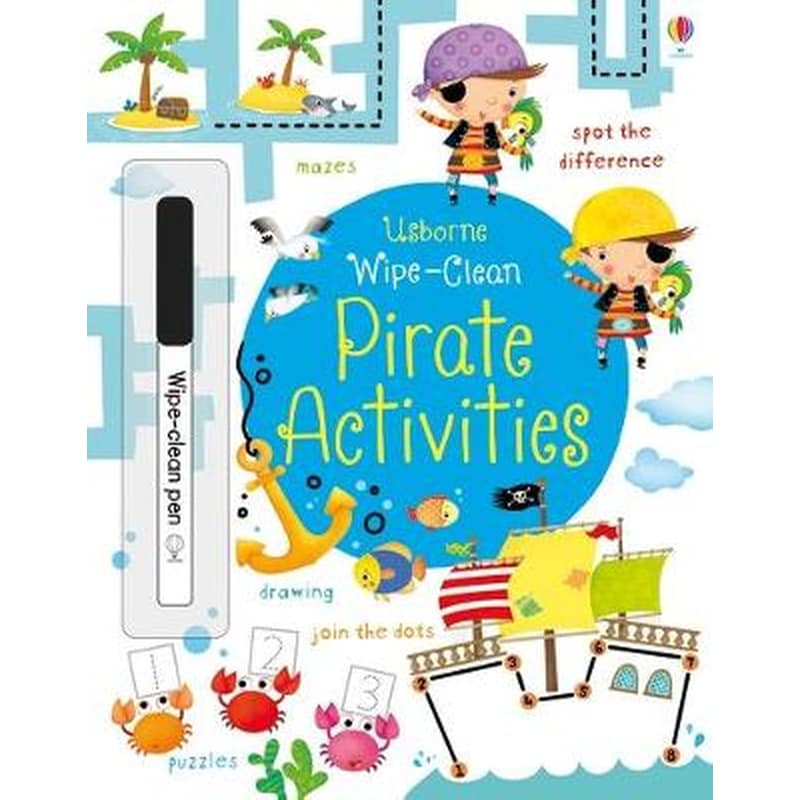 Wipe-Clean Pirate Activities