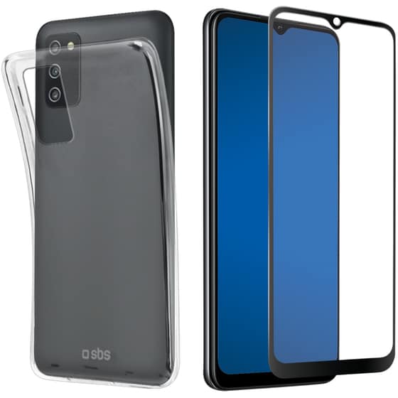 Θήκη & Προστασία οθόνης Samsung Galaxy A03 - Sbs bundle - Transparent image 0