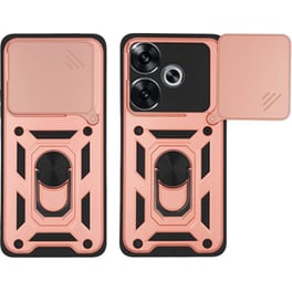 Θήκη Xiaomi Poco F6 5G - Sonique Ring Armor Campro - Χρυσό