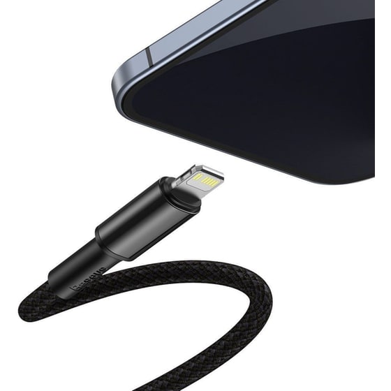 Καλώδιο δεδομένων Baseus Catlgd-a01 Usb-C to Lightning 20W 2m - Black image 1