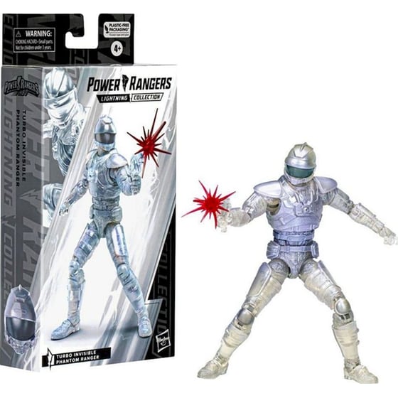 Φιγούρα Δράσης  HASBRO Power Rangers Turbo Invisible Phantom 15cm image 2