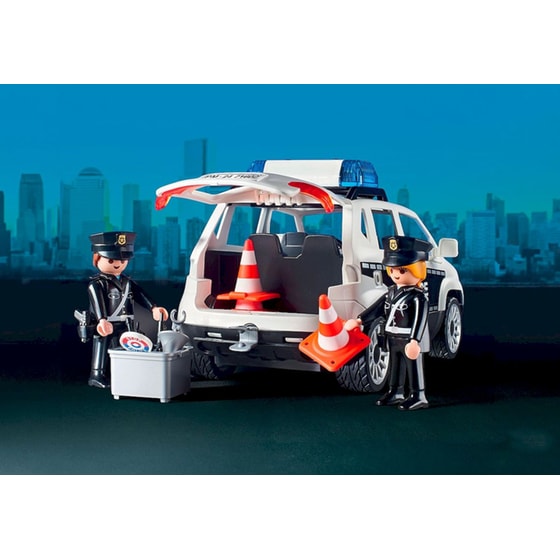 PLAYMOBIL® Action Heroes Αστυνομικό τμήμα με περιπολικό και ελικόπτερο (71602) image 3