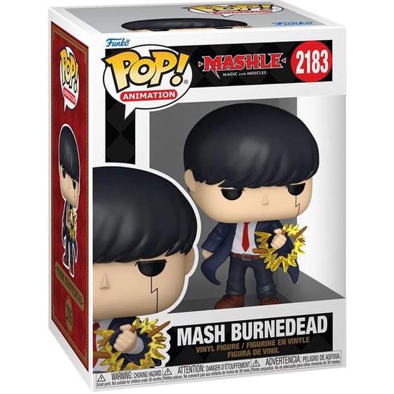 Funko Pop! Animation: Mashle Magic And Muscles - Mash Burnedead #2183 Vinyl Figure image 1
