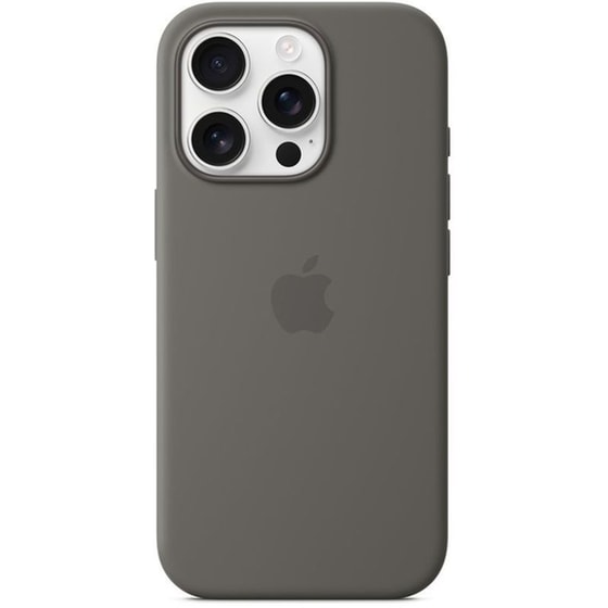 Θήκη Apple iPhone 16 Pro - Silicone Case with MagSafe - Stone Gray image 4
