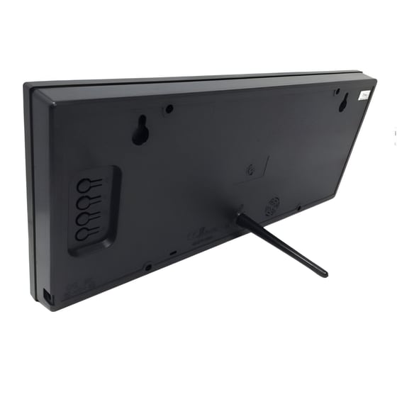 Ψηφιακό Ρολόι Επιτραπέζιο Jh-3615 με Led 36x3x15 cm - Μαύρο image 3