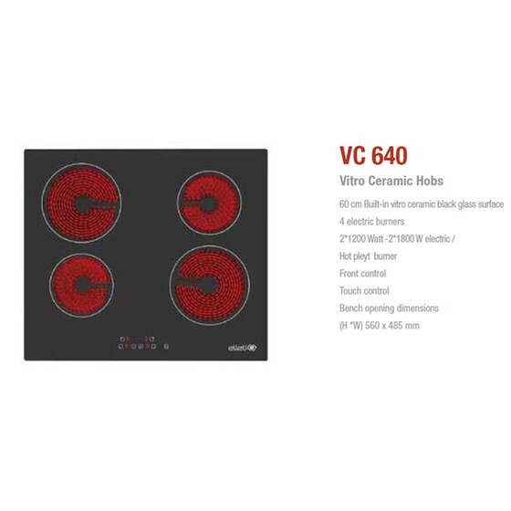 Elleti Vc640 Ceramic Hobs image 1
