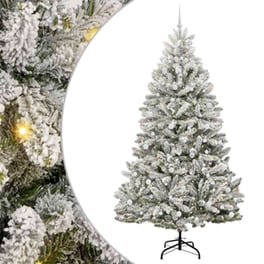 Vidaxl Τεχνητό Χριστουγεννιάτικο Δέντρο 240 Cm 300 Led Θερμό Λευκό