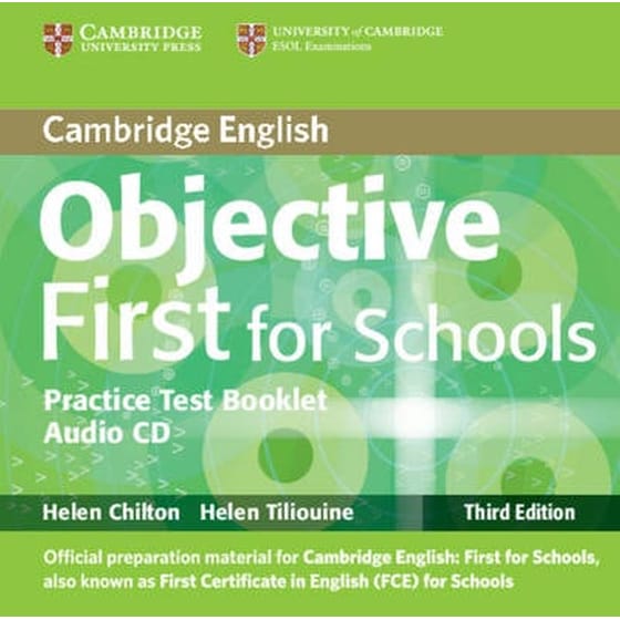 Objective First For Schools Pack without Answers (Student's Book with CD-ROM, Practice Test Booklet with Audio CD) image 0