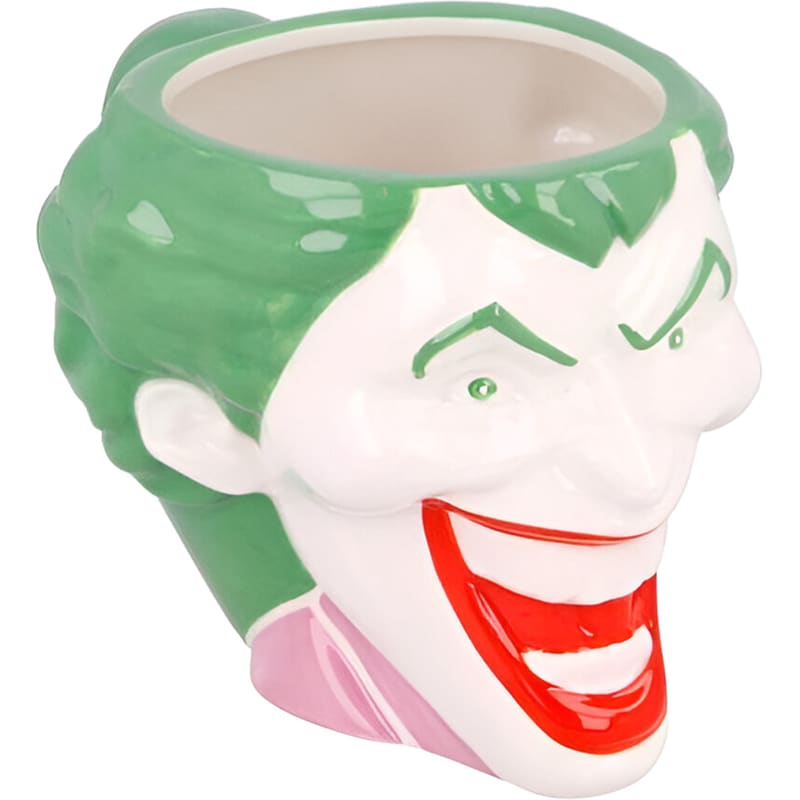 STOR Κούπα 3D Stor DC Comics Joker Κεραμική 385 ml - Πολύχρωμη