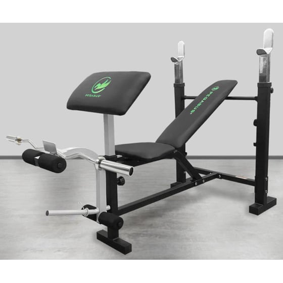 Ρυθμιζόμενος Πάγκος Γυμναστικής Pegasus W-359 Λ-5818, 160x84.5x110-130 cm - Μαύρο/Ασημένιο image 4