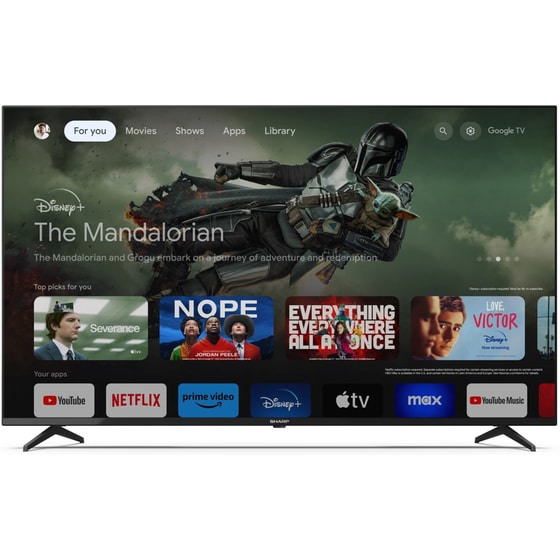 Sharp LED 55" 4K Smart Τηλεόραση 55GL4260E image 1