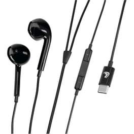 Ακουστικά Handsfree Essentials Lampa USB-C - Μαύρα