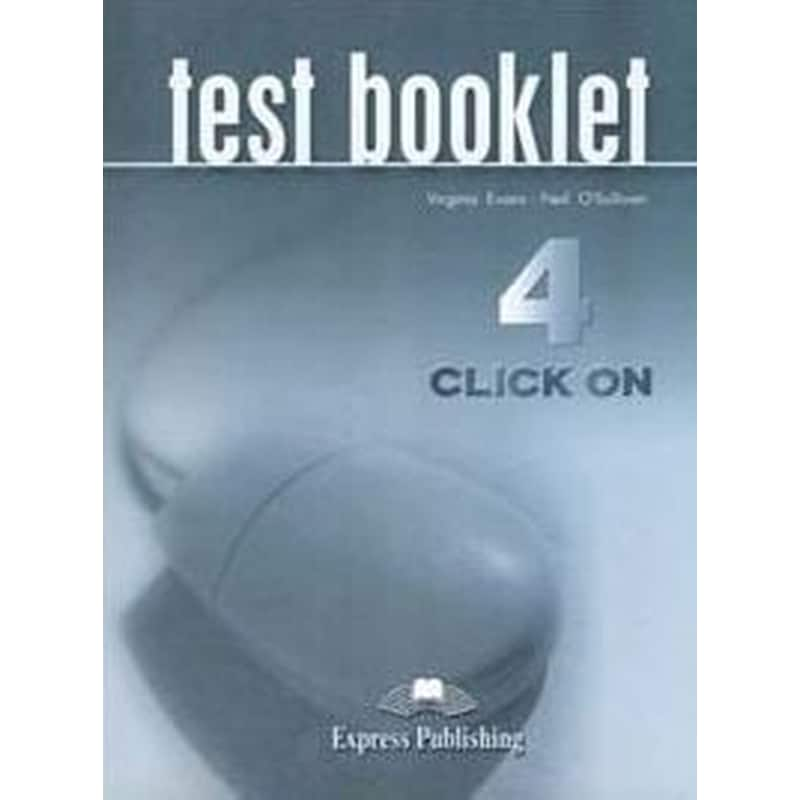 Click on 4 Test Booklet