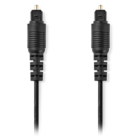 Καλώδιο Ήχου Nedis 233-2695 TOSLINK male σε TOSLINK male - Μαύρο image 1