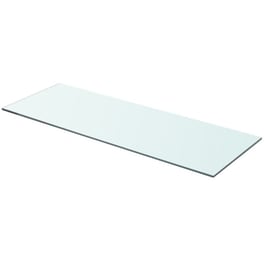 Ράφι Τοίχου VidaXL Πάνελ από Γυαλί 70x0.8x25 cm - Διάφανο