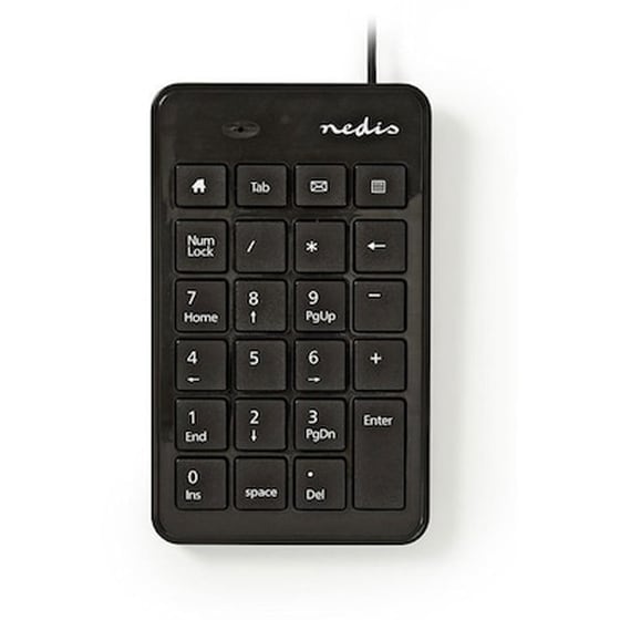 KEYBOARD USB NEDIS KBNM100BK image 0