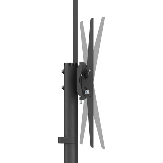Βάση Τηλεόρασης Επιδαπέδια Sbox FS-401-2 με ροδάκια 37" - 70" έως 45 kg image 4