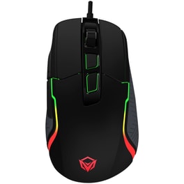 Meetion G3360 Macro RGB Gaming Ενσύρματο Ποντίκι Μαύρο