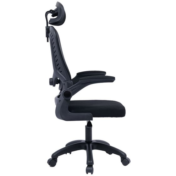 Καρέκλα Γραφείου Διευθυντή Delilah Pakoworld Mesh Μαύρο – 275-000003 image 2