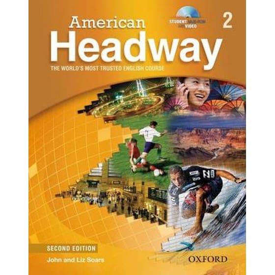 American Headway- Level 2- Student Book with Student Practice MultiROM Level 2 Student Book with Student Practice MultiROM (A1-A2) image 0