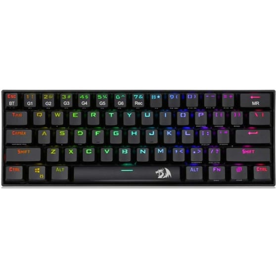 Gaming Πληκτρολόγιο Redragon Draconic Pro K530 Ασύρματο Μηχανικό RGB - Black image 0