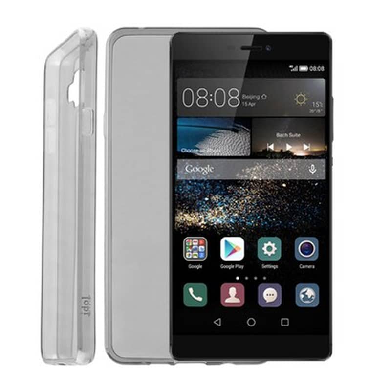 Θήκη Huawei P8 - Idol 1991 Ultra Thin TPU - Διάφανο Γκρι