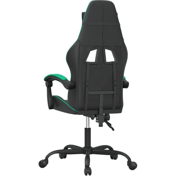 Καρέκλα Gaming VIDAXL 349546 από Τεχνητό Δέρμα - Μαύρο image 2