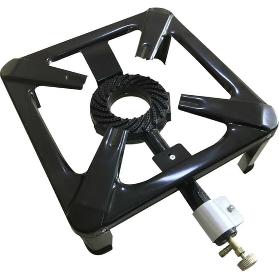 Επιτραπέζια Εστία Υγραερίου BORMANN ELITE BLG7500 7500 W Μονή Μαύρο image 0