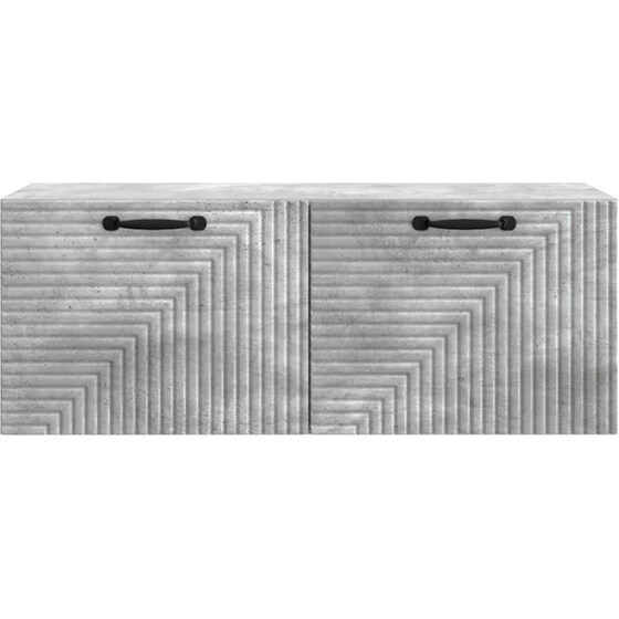Επιτοίχιο Έπιπλο Τηλεόρασης VidaXL 78.5x31x30 cm - Γκρι image 5