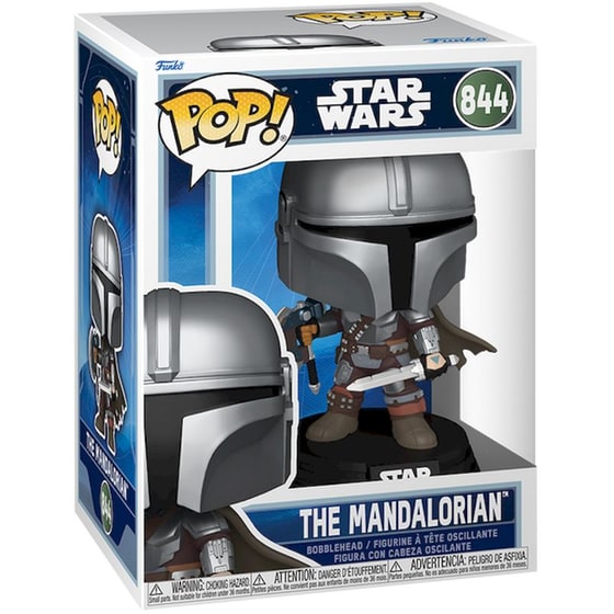 Funko Pop! Star Wars - The Mandalorian (Dual Wield) #844 image 1
