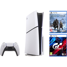 Sony PlayStation 5 Slim & Gran Turismo 7 & God of War Ragnarok
