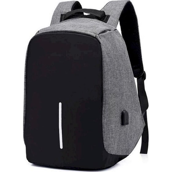 Τσάντα Πλάτης Anti-theft Amber με Θήκη Laptop 13'' AΜ2008 13 lt - Γκρι image 0