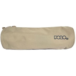 Κασετίνα Βαρελάκι Polo Pins Beige