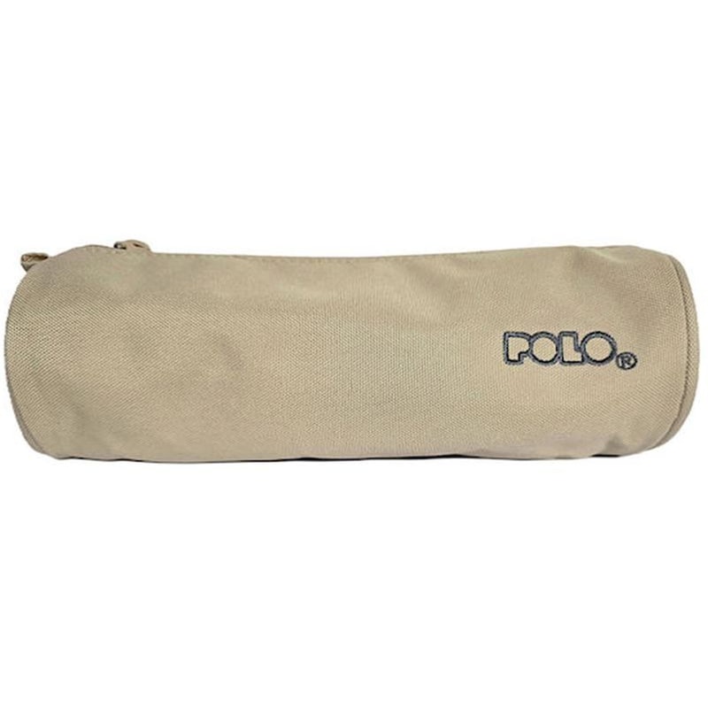 Κασετίνα Βαρελάκι Polo Pins Beige