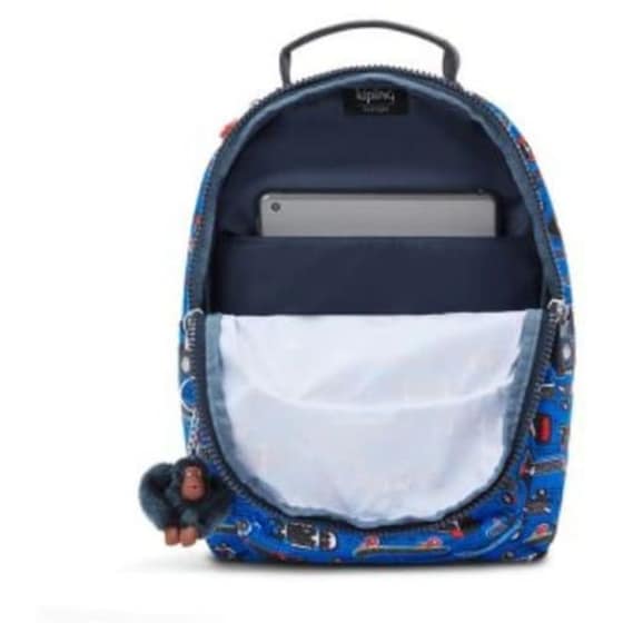Τσάντα Πλάτης Kipling Seoul New Scate Prt S Ροζ image 6