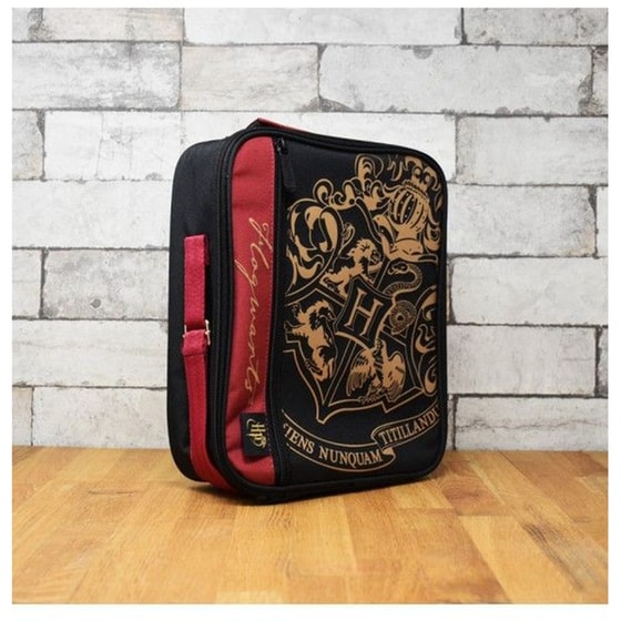 Τσαντάκι Φαγητού Harry Potter Crest Deluxe Black image 4