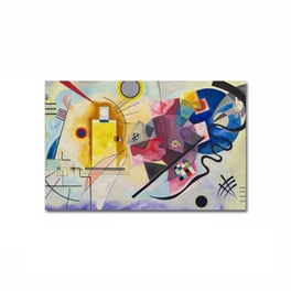 Μοντέρνος Πίνακας 24Mall Αφηρημένο Σχέδιο 45x70 cm