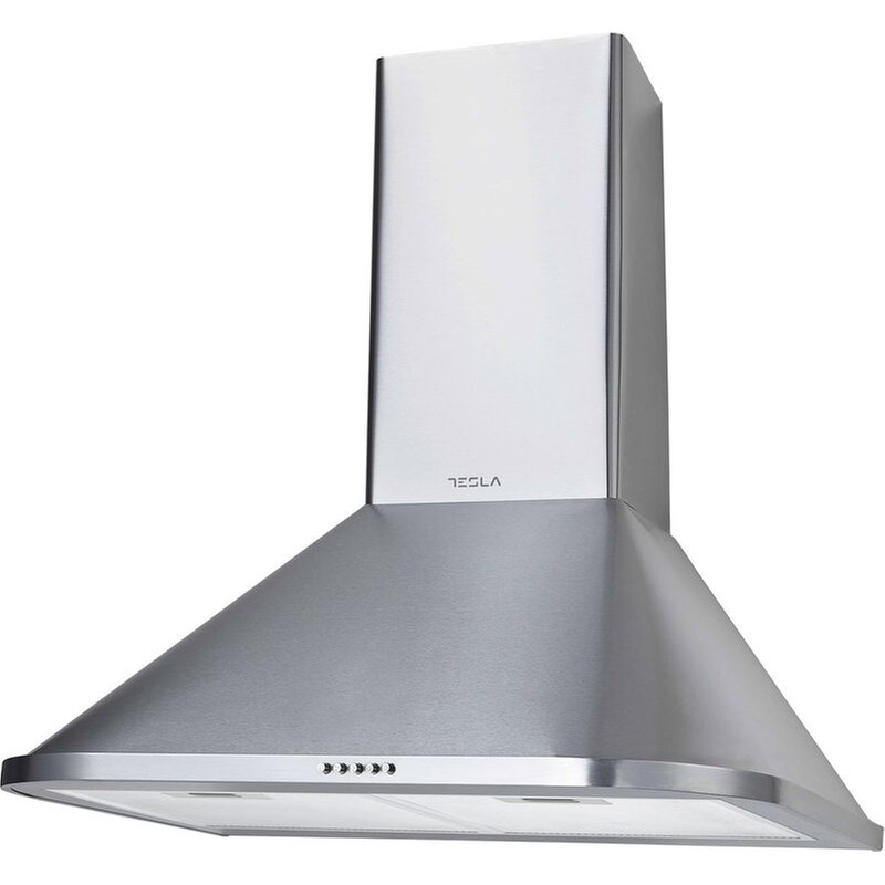 TESLA DC600AXP 60 cm Inox Καμινάδα - Τζάκι Απορροφητήρας