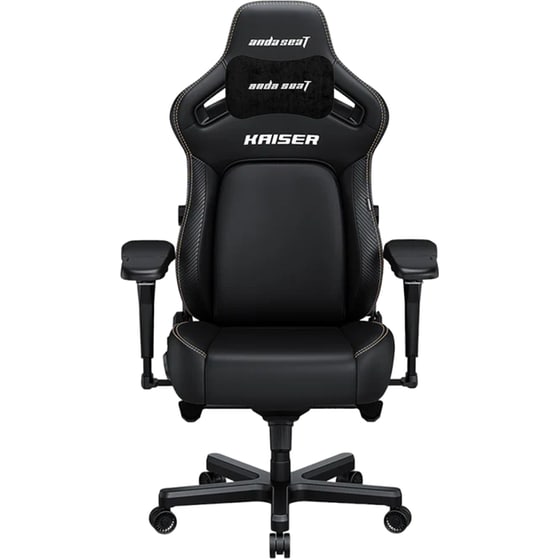 Καρέκλα Gaming Anda Seat Kaiser 4 XL από Δερματίνη - Μαύρη image 0