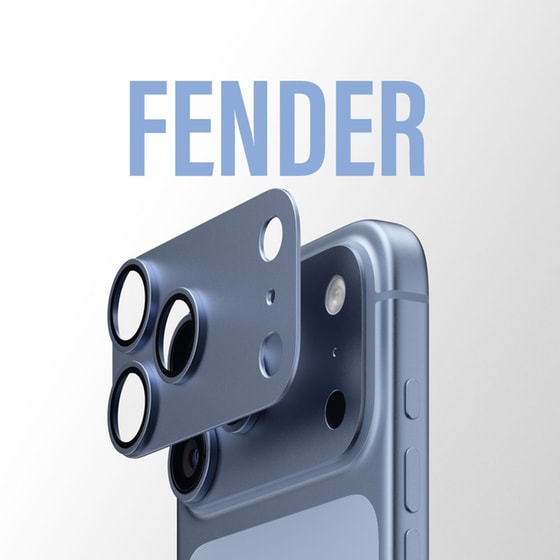 Προστατευτικό καμερών Apple iPhone 18 Pro Max - PanzerGlass Fender Camera Protector - Blue image 6