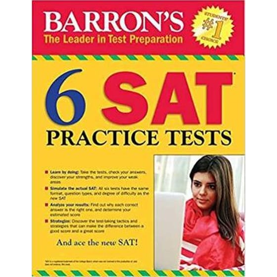 6 Practice Tests for the SAT image 0