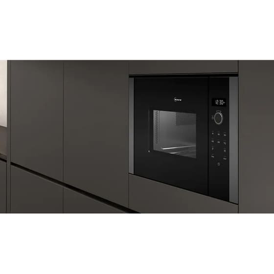 NEFF HLAWD23N1F 20 Lt Μαύρο Εντοιχιζόμενος Φούρνος Μικροκυμάτων image 9