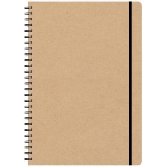 Τετράδιο Σπιράλ NEXT Α4 2 Θεμάτων με Λάστιχο (1 Τεμάχιο) image 0