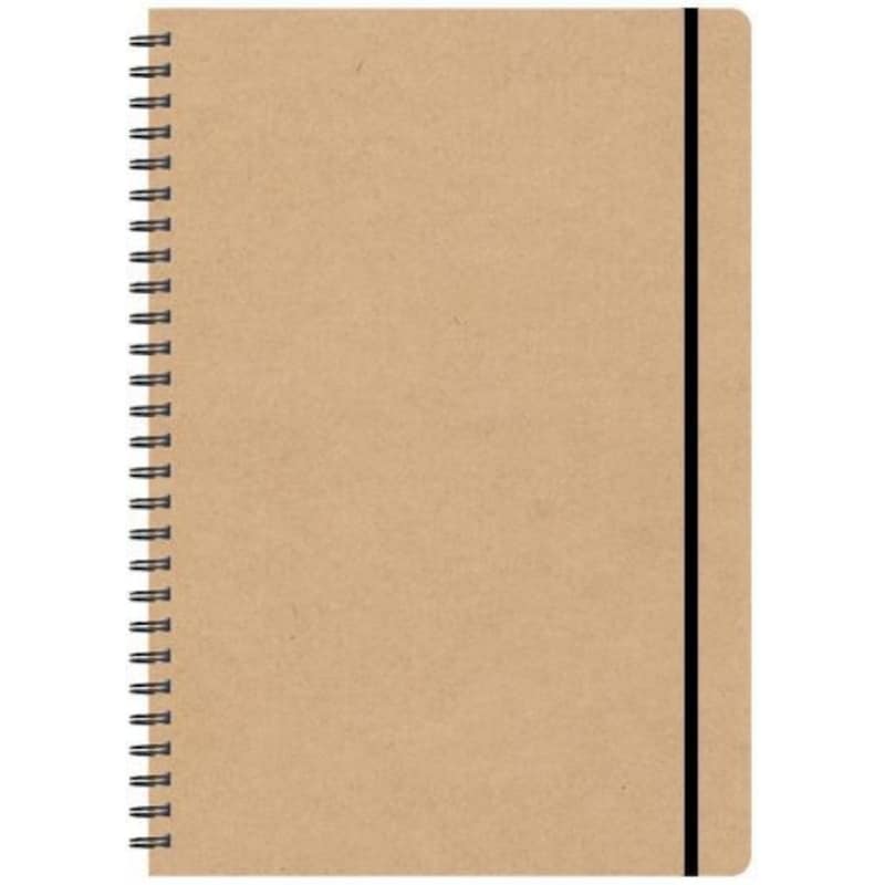 Τετράδιο Σπιράλ NEXT Α4 2 Θεμάτων με Λάστιχο (1 Τεμάχιο)